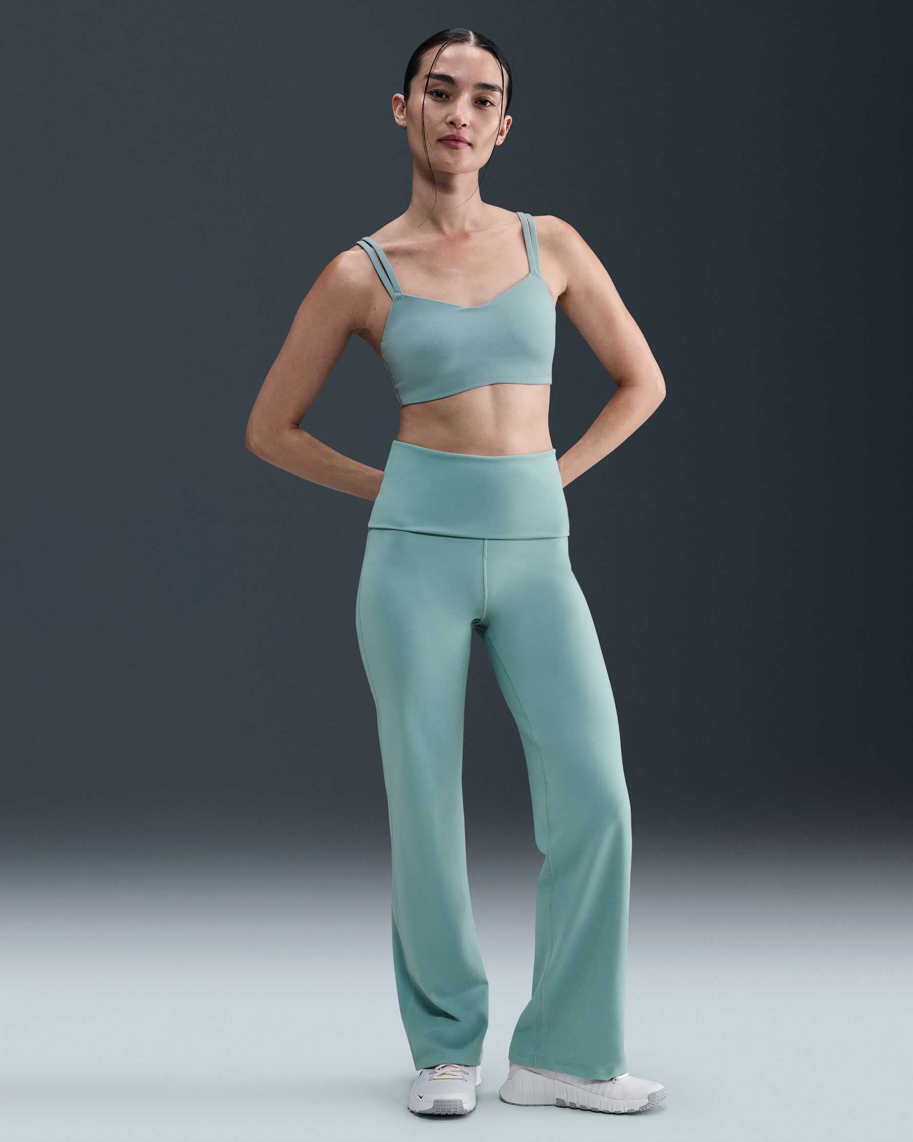 NIKE公式】ナイキ ワン ウィメンズ Dri-FIT ハイウエスト フォールド